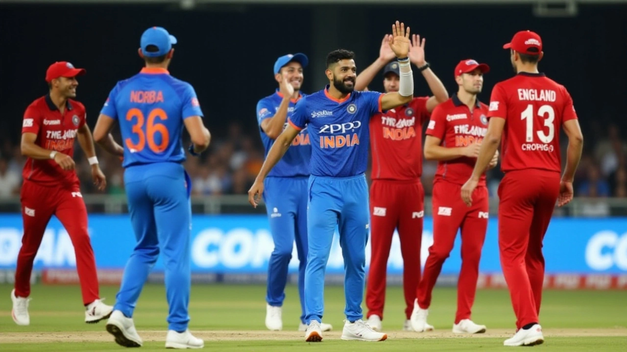 India Clinches Thrilling Victory Over England in 2nd T20I Match at Chennai