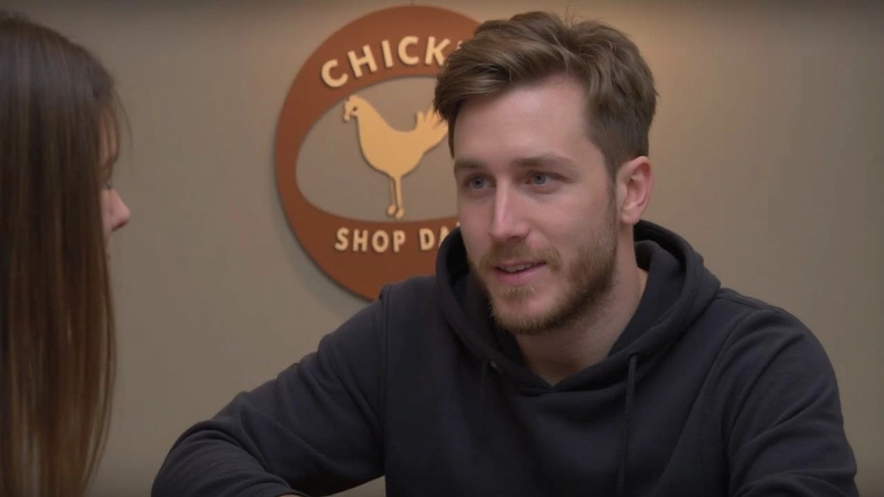 Harris Dickinson's Irresistible Charm Shines in 'Chicken Shop Date' with Amelia Dimoldenberg