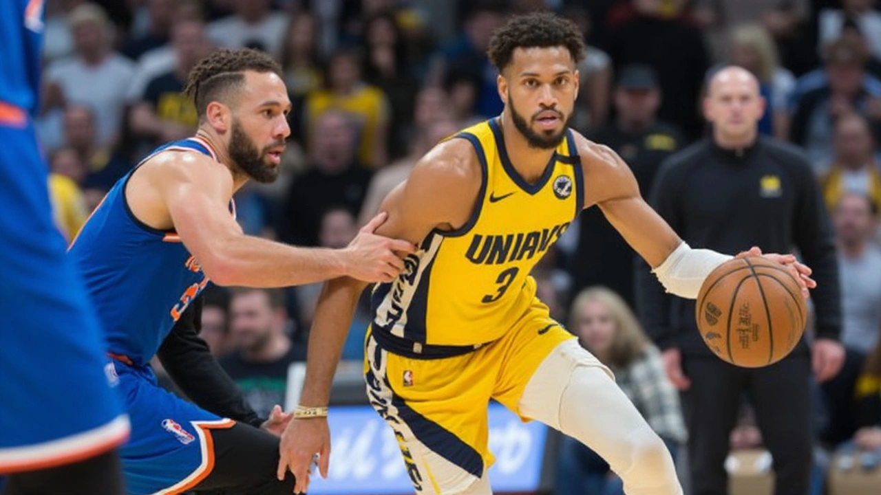 Knicks Defense Smothers Haliburton, Crushes Pacers' Rhythm